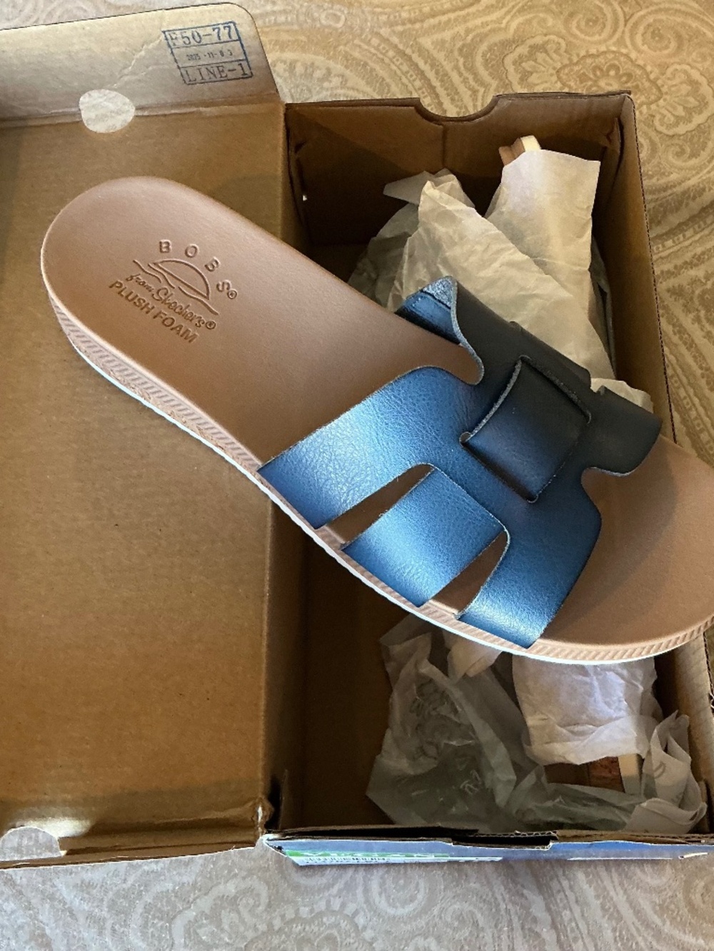 Bobs by Skechers Sandals Blue Size 10